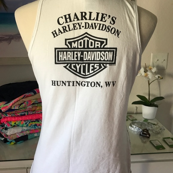 Harley Davidson lace top - Picture 2 of 4